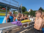 Erste Hilfe Ausbildung in Bergbad Sonnenblick (Foto: Janine Skara)