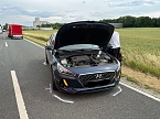Unfall bei Clingen (Foto: S.Dietzel)
