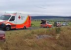 Drei junge Männer bei Unfall leicht verletzt (Foto: Feuerwehr Bad Frankenhausen/Silvio Dietzel) Drei junge Männer bei Unfall leicht verletzt (Foto: Feuerwehr Bad Frankenhausen/Silvio Dietzel)