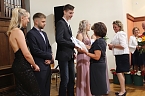 Feierstunde zum erfolgreich abgeschlossen Abi Plus des Beruflichen Gymnasium Sondershausen in Carl-Schr&ouml;der-Saal (Foto: Eva Maria Wiegand)