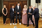 Feierstunde zum erfolgreich abgeschlossen Abi Plus des Beruflichen Gymnasium Sondershausen in Carl-Schr&ouml;der-Saal (Foto: Eva Maria Wiegand)