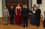 Feierstunde zum erfolgreich abgeschlossen Abi Plus des Beruflichen Gymnasium Sondershausen in Carl-Schr&ouml;der-Saal (Foto: Eva Maria Wiegand)