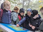 Der Frauenberg-Trai (Sondershausen) ist ein Familienerlebniswanderweg mit sieben verschiedene Erlebnisstationen (Foto: Janine Skara)