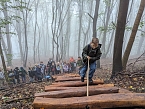 Der Frauenberg-Trai (Sondershausen) ist ein Familienerlebniswanderweg mit sieben verschiedene Erlebnisstationen (Foto: Janine Skara)