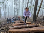 Der Frauenberg-Trai (Sondershausen) ist ein Familienerlebniswanderweg mit sieben verschiedene Erlebnisstationen (Foto: Janine Skara)