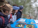 Der Frauenberg-Trai (Sondershausen) ist ein Familienerlebniswanderweg mit sieben verschiedene Erlebnisstationen (Foto: Janine Skara)