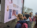 Der Frauenberg-Trai (Sondershausen) ist ein Familienerlebniswanderweg mit sieben verschiedene Erlebnisstationen (Foto: Janine Skara)