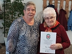 Begegnung nachgeholt (Foto: Leipold) Begegnung nachgeholt (Foto: Leipold)