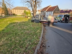 Motorradfahrer bei Unfall verletzt (Foto: S. Dietzel) Motorradfahrer bei Unfall verletzt (Foto: S. Dietzel)