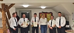 Bef&ouml;rderung der Kameraden bei derJahreshauptversammlungJahreshauptversammlung der Freiwilligen Feuerwehr Heldrungen und dem Feuerwehrverein Heldrungen  (Foto: Feuerwehr)