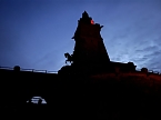 Taschenlampenf&uuml;hrungen am Kaiser-Wilhelm-Denkmal (Foto: Heiko Kolbe)