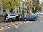 Schwerer Unfall in Sondershausen (Foto: S. Dietzel)