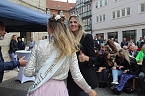 Empfang der Europacup-Siegerinnen in Bad Langensalza (Foto: Eva Maria Wiegand)