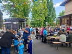 Ritter, Bauern, Burgverwalter � die Kindervilla tanzt im Mittelalter (Foto: Katrin Milde)