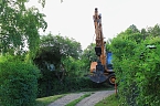 Lkw auf Abwegen im Kyffh&auml;userkreis (Foto: S. Dietzel)