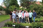 Feierliche Einpflanzung im Rosengarten am Pfingstsamstag (Foto: oas)