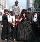 Peter Blei beim "WGT" in Leipzig (Foto: Peter Blei)