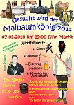 Plakat Maibaumparty (Foto: Stadt Bad Frankenhausen)