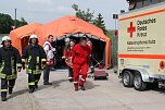 Gro&szlig;einsatz von Rettungskr&auml;ften (Foto: G&uuml;nter Herting)