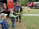Bei der Feuerwehr (Foto: Kita K&auml;ferland)