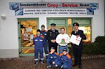 Förderer der Feuerwehr geehrt (Foto: Günter Herting) Förderer der Feuerwehr geehrt (Foto: Günter Herting)