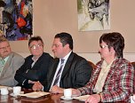 Mit Unternehmern getroffen (Foto: Karl-Heinz Herrmann) Mit Unternehmern getroffen (Foto: Karl-Heinz Herrmann)