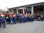 Feuerwehrjugend im Einsatz (Foto: Jugendfeuerwehr Bad Frankenhausen)