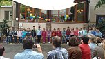 20 Vorschulkinder sagen "Auf Wiedersehen" (Foto: Kindervilla Bad Frankenhausen)