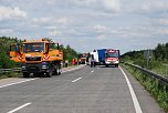 Unfall auf der A 38 (Foto: Polizei/nnz)