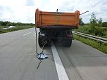 Unfall auf der A 38 (Foto: Polizei/nnz)