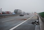 Chaos auf der Autobahn (Foto: nnz)