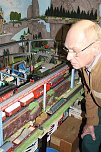 Sein Hobby ist die Modelleisenbahn (Foto: Hans-Jürgen Schmidt) Sein Hobby ist die Modelleisenbahn (Foto: Hans-Jürgen Schmidt)