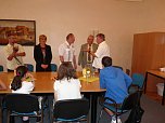 Zu Besuch im Landratsamt (Foto: Karl-Heinz Herrmann) Zu Besuch im Landratsamt (Foto: Karl-Heinz Herrmann)