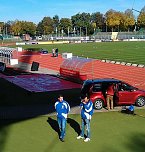 Zur Unterst&uuml;tzung nach Erfurt (Foto: Steffen Kobrow)