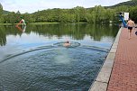 Erste Badegäste am Bebraer Teich (Foto: Karl-Heinz Herrmann) Erste Badegäste am Bebraer Teich (Foto: Karl-Heinz Herrmann)