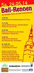 Spektakuläres Ballrennen (Foto: Stadt Bad Frankenhausen) Spektakuläres Ballrennen (Foto: Stadt Bad Frankenhausen)