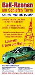 Spektakuläres Ballrennen (Foto: Stadt Bad Frankenhausen) Spektakuläres Ballrennen (Foto: Stadt Bad Frankenhausen)