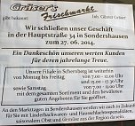 Seit heute ist Schluss (Foto: Karl-Heinz Herrmann)