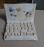 Ergebnisse der 8. Jugendkunstbiennale werden ausgestellt (Foto: Edith Baars)