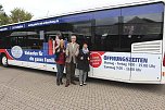 Werbebus pr&auml;sentiert (Foto: Karl-Heinz Herrmann)