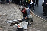 Stolpersteine in Sondershausen verlegt (Foto: Karl-Heinz Herrmann) Stolpersteine in Sondershausen verlegt (Foto: Karl-Heinz Herrmann)