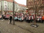 Warnstreik in Nordhausen (Foto: nnz)