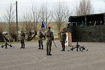 &Uuml;bergabe Kommando bei der 1. Kompanie des Versorgungsbataillons 131 (Foto: Karl-Heinz Herrmann)