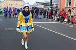 N&auml;rrinnen und Narren zogen durch Sondershausen (1) (Foto: Karl-Heinz Herrmann)
