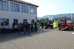 Feuerwehr zeigte sich (Foto: Karl-Heinz Herrmann) Feuerwehr zeigte sich (Foto: Karl-Heinz Herrmann)