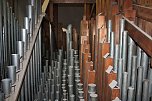 Das Innenleben der Strobel-Orgel (Foto: Karl-Heinz Herrmann) Das Innenleben der Strobel-Orgel (Foto: Karl-Heinz Herrmann)