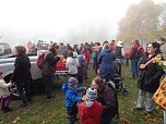 Auch bei Nebel kann man wandern (Foto: Kindervilla Bad Frankenhausen)
