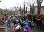 Weihnachtliche Atmosph&auml;re zum Weihnachtsmarkt in der Kindervilla (Foto: Kindervilla Bad Frankenhausen)