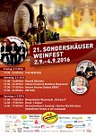 Programm zum Weinfest (Foto: Werbering) Programm zum Weinfest (Foto: Werbering)