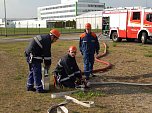 Auf dem Possen und im Gewerbegebiet (Foto: FFW SDH-Mitte)